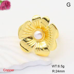 F6R300401baka-L002  Fashion Copper Ring