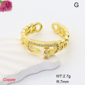 F6R401848baka-L002  Fashion Copper Ring