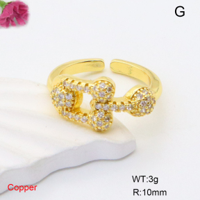 F6R401851baka-L002  Fashion Copper Ring