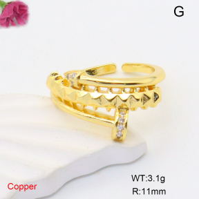 F6R401853aajl-L002  Fashion Copper Ring