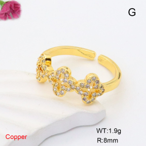 F6R401855baka-L002  Fashion Copper Ring