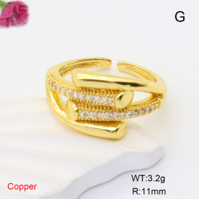 F6R401858baka-L002  Fashion Copper Ring