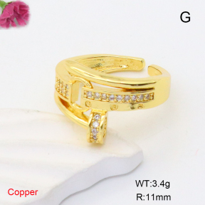 F6R401860baka-L002  Fashion Copper Ring