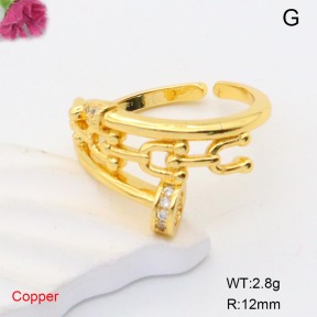 F6R401862aajl-L002  Fashion Copper Ring