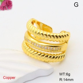 F6R401868baka-L002  Fashion Copper Ring