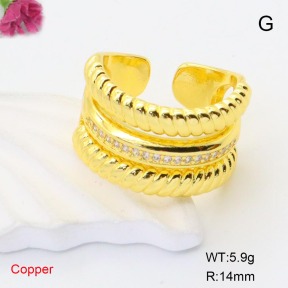 F6R401901baka-L002  Fashion Copper Ring