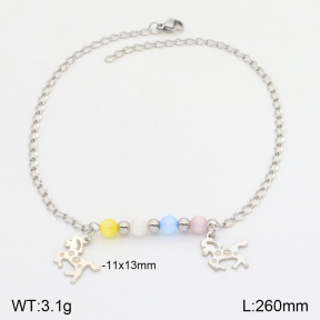 2A9001360ablb-350  Stainless Steel Anklets