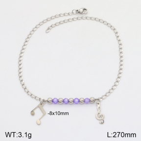 2A9001363ablb-350  Stainless Steel Anklets