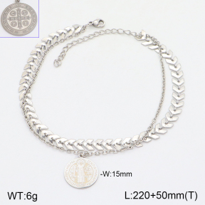 2A9001371vbmb-350  Stainless Steel Anklets