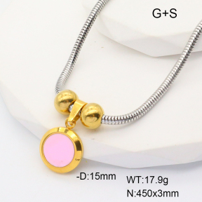 6N4004326biib-722  Stainless Steel Necklace