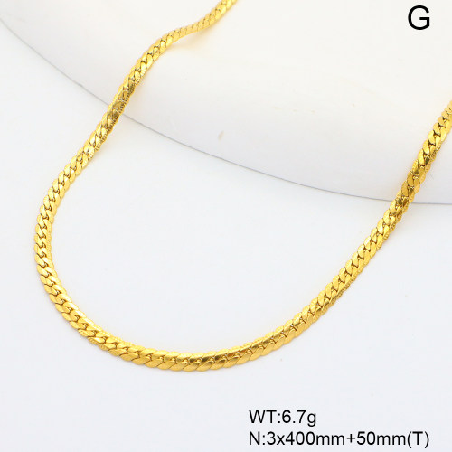 GEN001843bhva-066  Stainless Steel Necklace