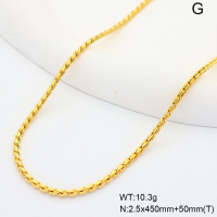 GEN001848vhkb-066  Stainless Steel Necklace