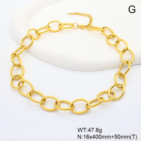 GEN001852aivb-066  Stainless Steel Necklace