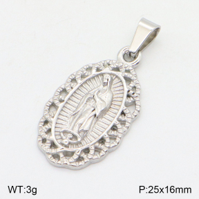 2P2003342baka-355  Stainless Steel Pendant