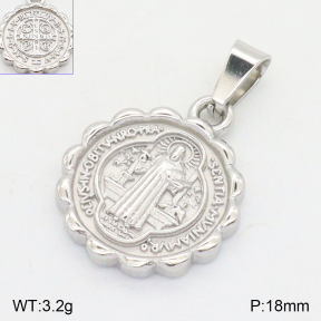 2P2003362baka-355  Stainless Steel Pendant