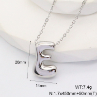 6N2004721bbmi-G034  Stainless Steel Necklace  nostock