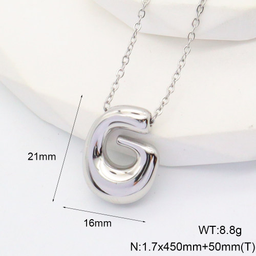 6N2004725bbmi-G034  Stainless Steel Necklace  nostock