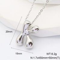 6N2004733bbmi-G034  Stainless Steel Necklace  nostock