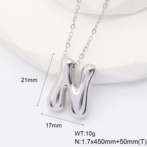 6N2004737bbmi-G034  Stainless Steel Necklace  nostock