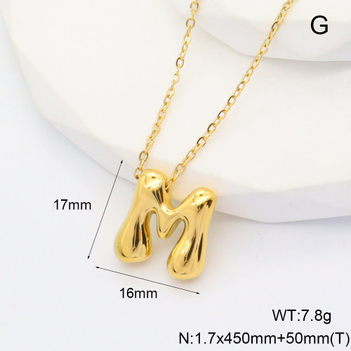 6N2004738abol-G034  Stainless Steel Necklace  nostock