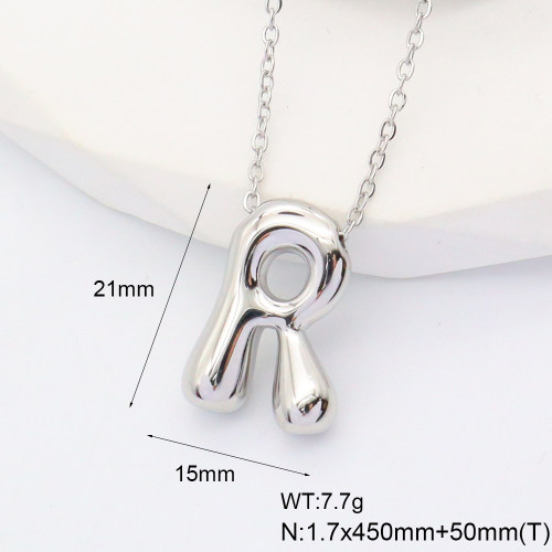 6N2004745bbmi-G034  Stainless Steel Necklace  nostock