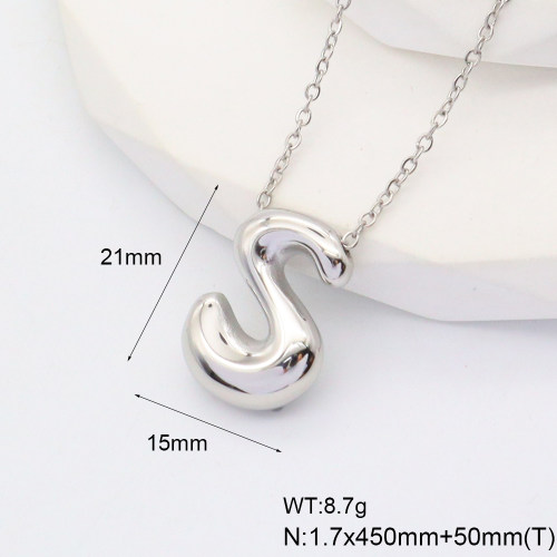 6N2004747bbmi-G034  Stainless Steel Necklace  nostock