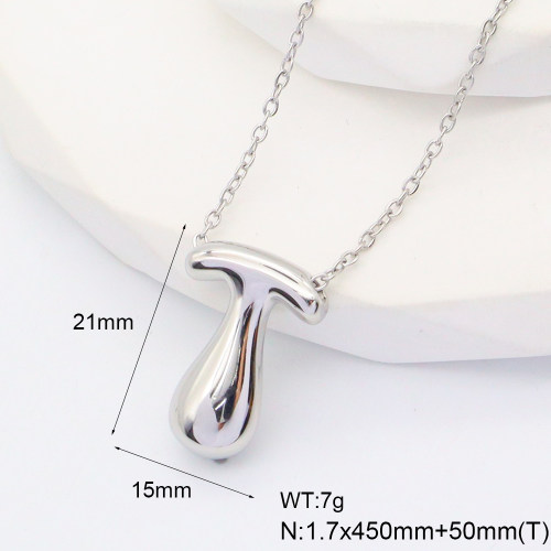 6N2004749bbmi-G034  Stainless Steel Necklace  nostock