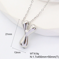 6N2004751bbmi-G034  Stainless Steel Necklace  nostock