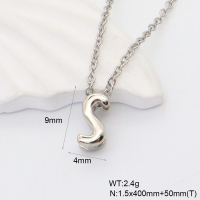 GEN001772vbmb-066  Handmade Polished  Stainless Steel Necklace  nostock