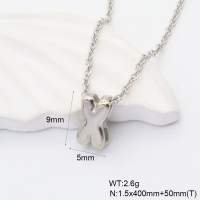 GEN001782vbmb-066  Handmade Polished  Stainless Steel Necklace  nostock