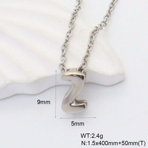 GEN001786vbmb-066  Handmade Polished  Stainless Steel Necklace  nostock