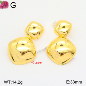 F2E201582vbmb-J165  Fashion Copper Earrings