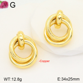 F2E201661aloa-J165  Fashion Copper Earrings