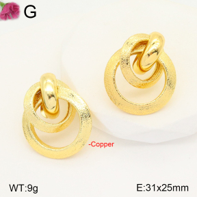 F2E201663bblo-J165  Fashion Copper Earrings