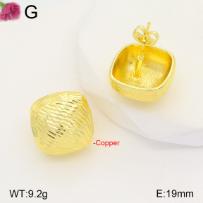 F2E201674vbnb-J165  Fashion Copper Earrings