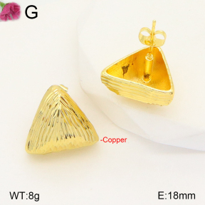 F2E201676vbnb-J165  Fashion Copper Earrings