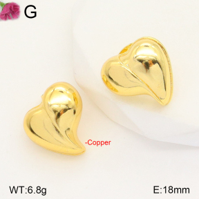 F2E201677bblo-J165  Fashion Copper Earrings