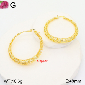 F2E201678bblo-J165  Fashion Copper Earrings