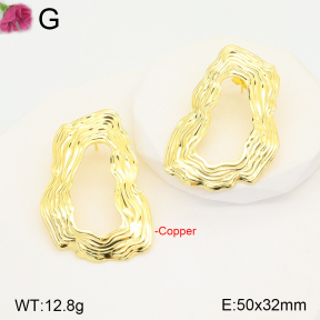 F2E201679bblo-J165  Fashion Copper Earrings