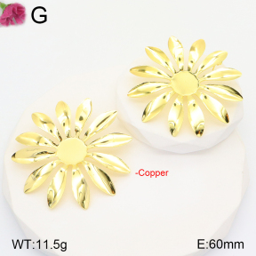 F2E201686bblo-J165  Fashion Copper Earrings