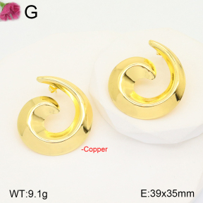 F2E201689bblo-J165  Fashion Copper Earrings