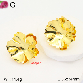 F2E201690vbmb-J165  Fashion Copper Earrings