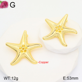 F2E201693vbmb-J165  Fashion Copper Earrings
