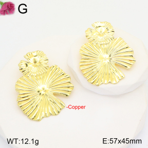 F2E201696bblo-J165  Fashion Copper Earrings