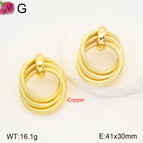F2E201702bbml-J165  Fashion Copper Earrings