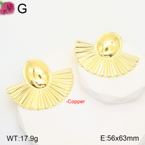 F2E201707bblo-J165  Fashion Copper Earrings