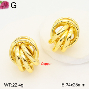 F2E201713vbmb-J165  Fashion Copper Earrings