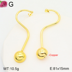 F2E201723vbmb-J165  Fashion Copper Earrings