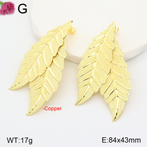F2E201725bbml-J165  Fashion Copper Earrings