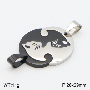 2P2003481bbml-306  Stainless Steel Pendant